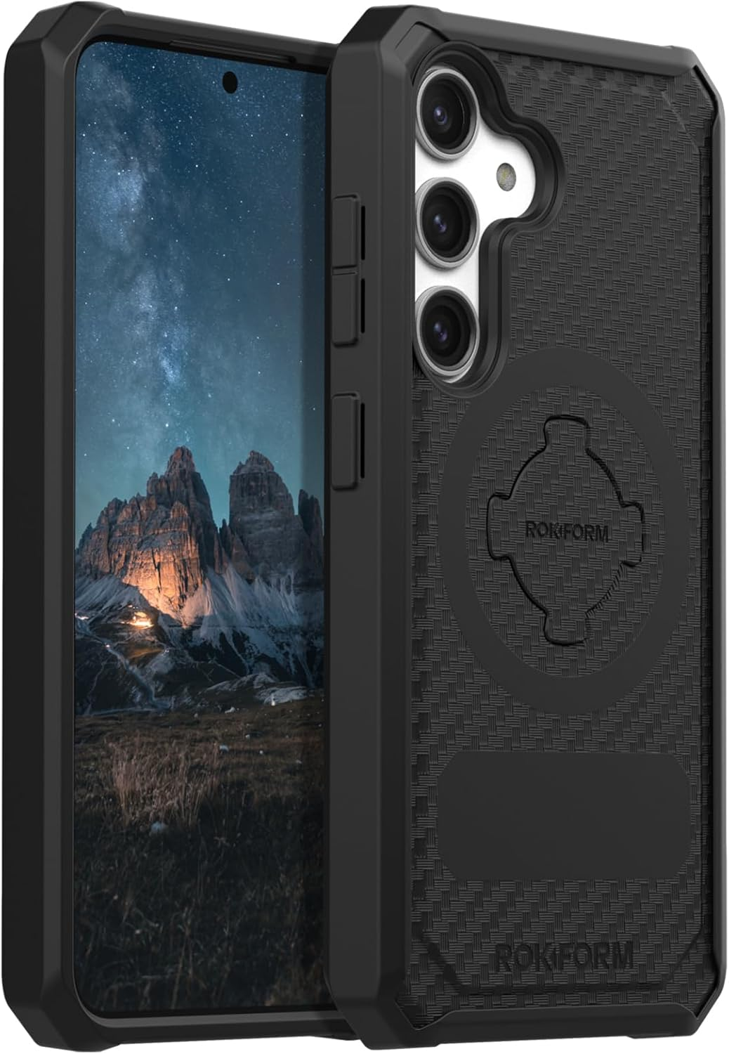 Rokform Rugged Case Compatible with Galaxy S25, Magnetic Cover with Twist Lock, Drop Tested Armor (Black) image number 6