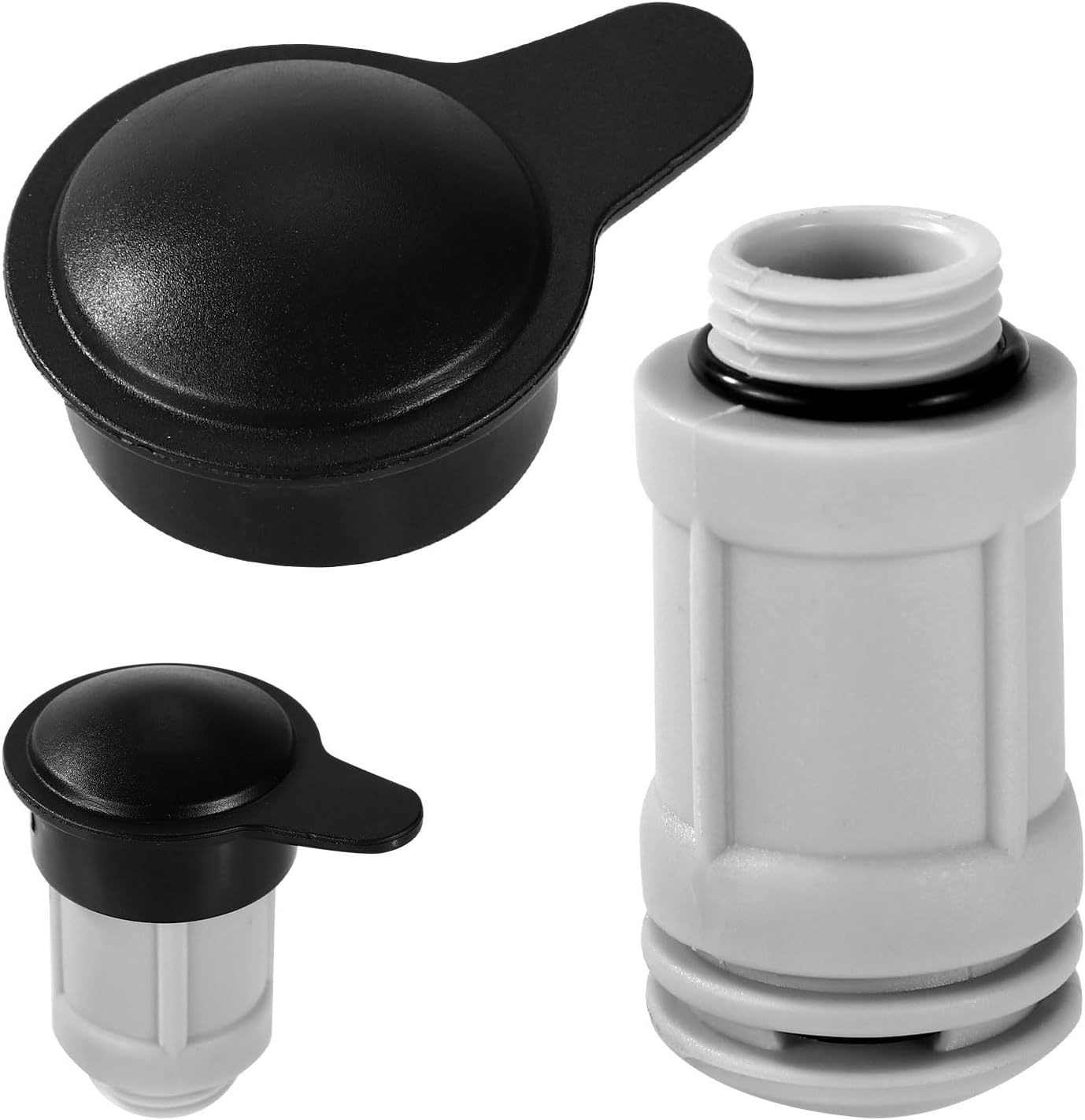 12363 12373 Air Jet Valve & Jet Valve Cap, Pool Air Induction Valves Replacement Parts for above Ground Swimming