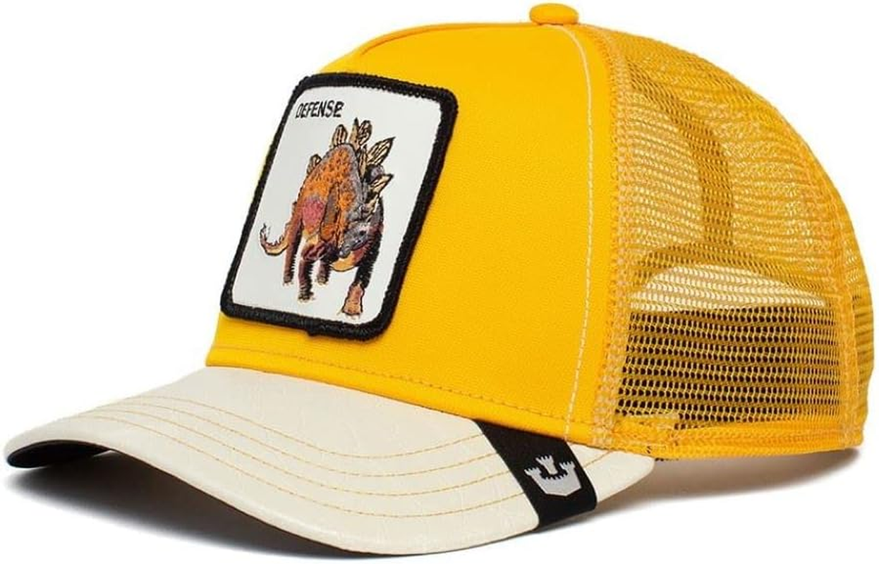 Goorin Bros. Trucker Cap ROOFED Lizard Defense Yellow image number 2