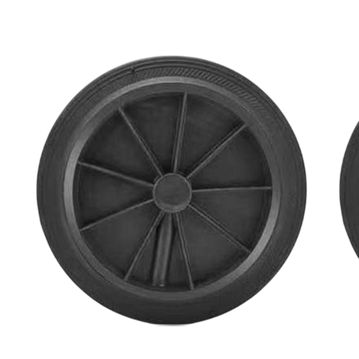 Generic Trash Can Spare Parts Transh Can Wheels Garbage Can Caster Commercial Replacement Garbage Bin Wheels Outdoor Hollow Shaft, Wheels image number 4