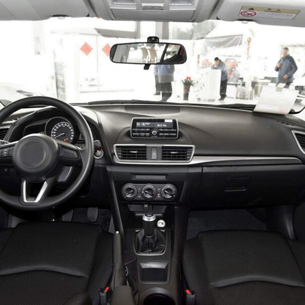 Staright 5/6 Speed Manual Car Gear Knob Fit for Mazda 3/5/6 Series CX-7 MX-5 03-17 image number 4