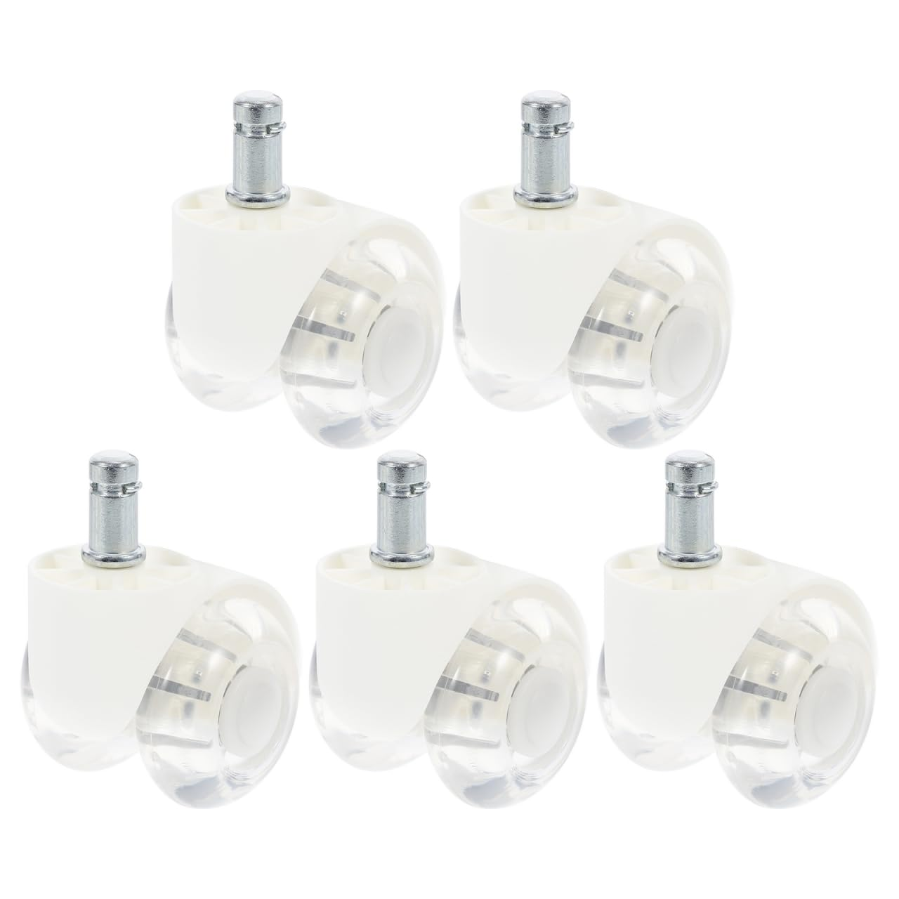 Cabilock Caster Wheels for Chair 5Pcs Replacement Caster Wheels -Directional for Office Easy Installation for Heavy Furniture image number 2
