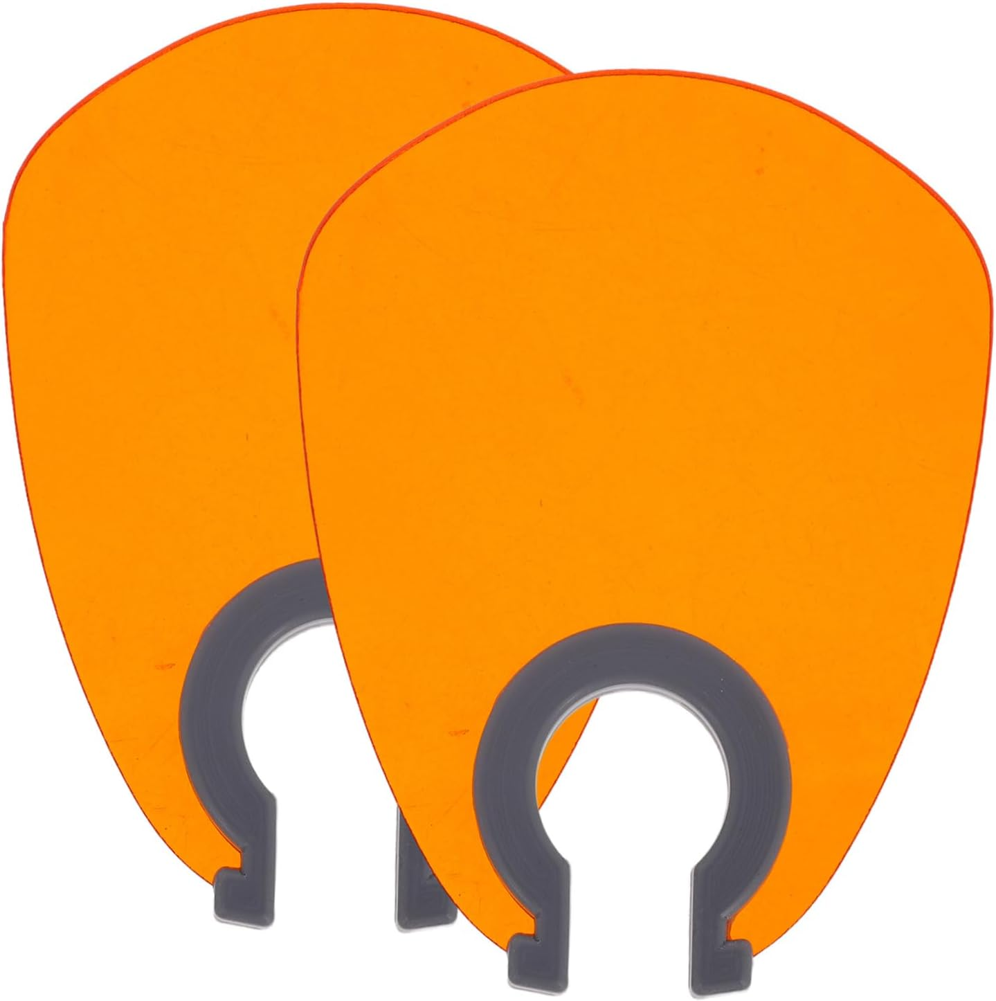 WOFASHPURET 2Pcs Fan Shaped Nail Lamp UV Protective Shield Blue Light Blocking Covers Lightweight Nail Lamp Safety Accessories for Salon and Home Use image number 5