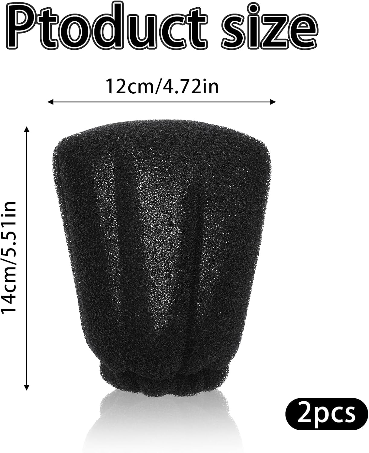2Pcs Hair Dryer Sock Diffuser Cover Sponge Hair Dryer Diffuser Cover Universal Hair Dryer Attachment Portable Soft Curly Hair Diffuser Cap for Home Travel Hotel Hairstyling Accessories image number 3
