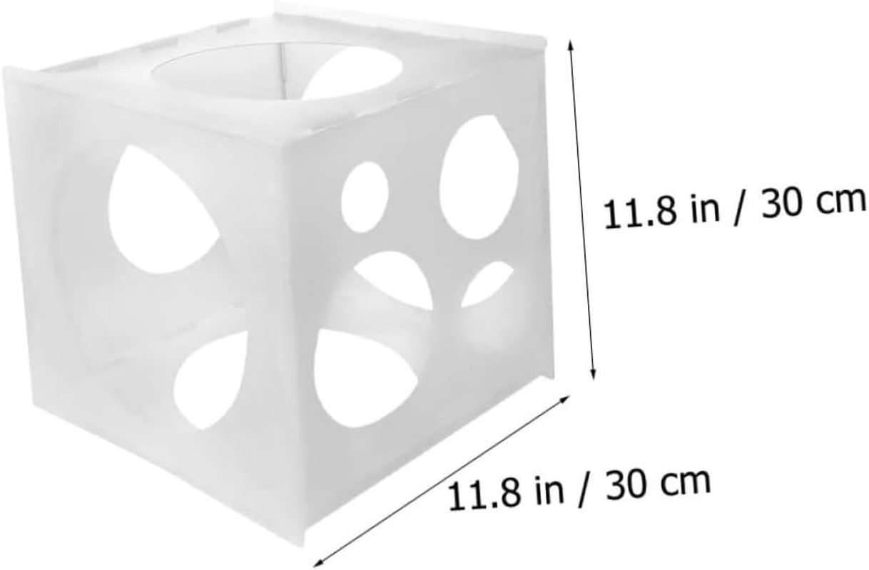 CIYODO 1Pc Balloon Measuring Box Measuring Case for Balloon Decoration Party Supplies Weddings and Birthdays Accurate Balloon Measurement Tool for Arrangements image number 2