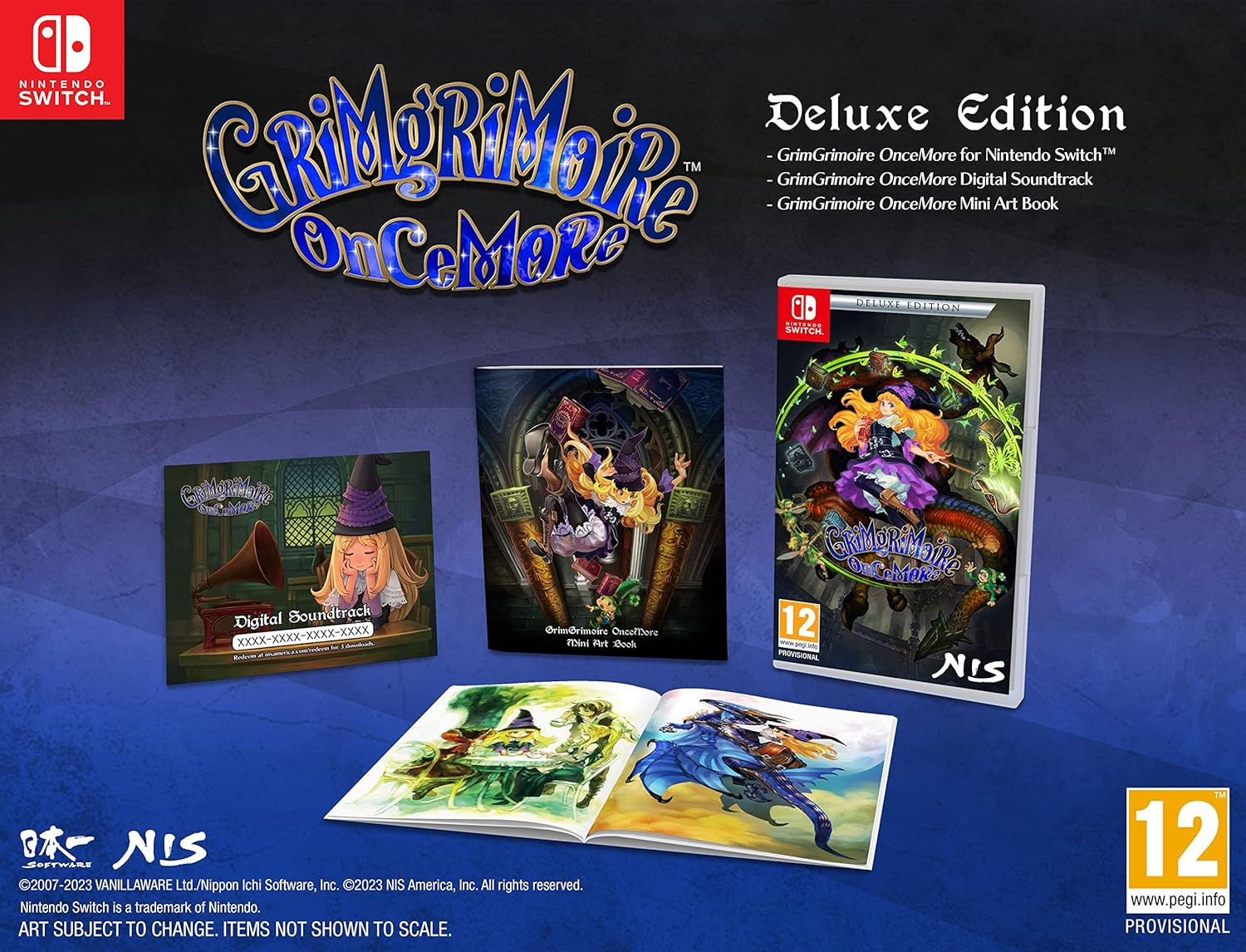 NIS America Grimgrimoire Oncemore Deluxe Edition Nintendo Switch Game image number 2