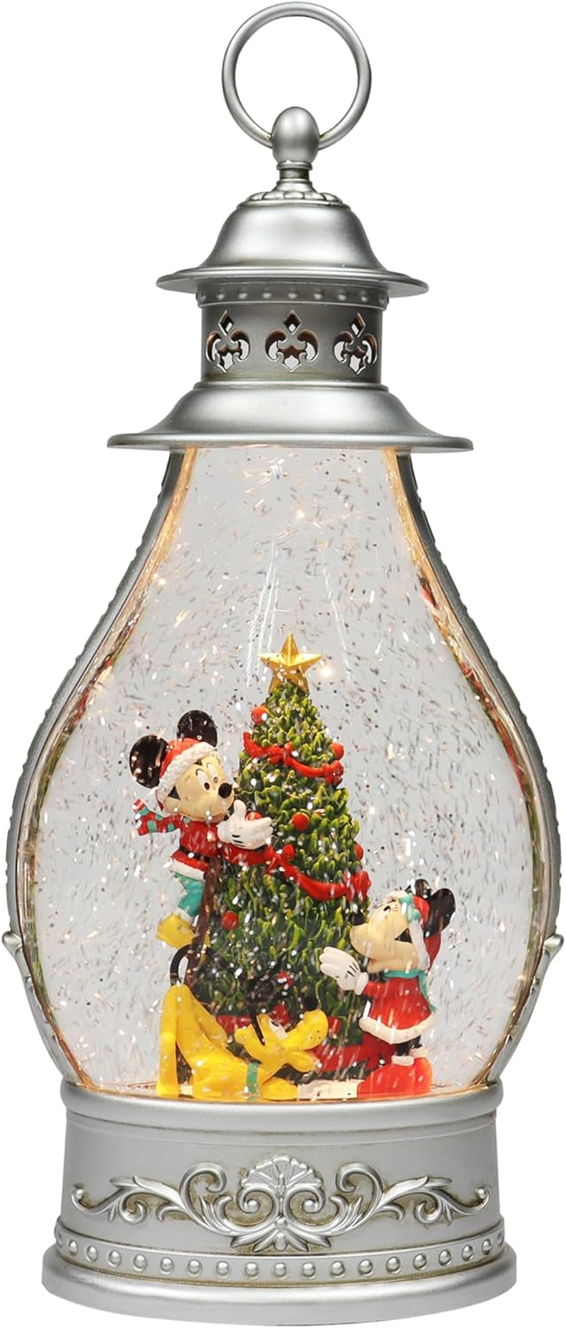 14 in H LED Holiday Disney Spinning Lantern image number 3
