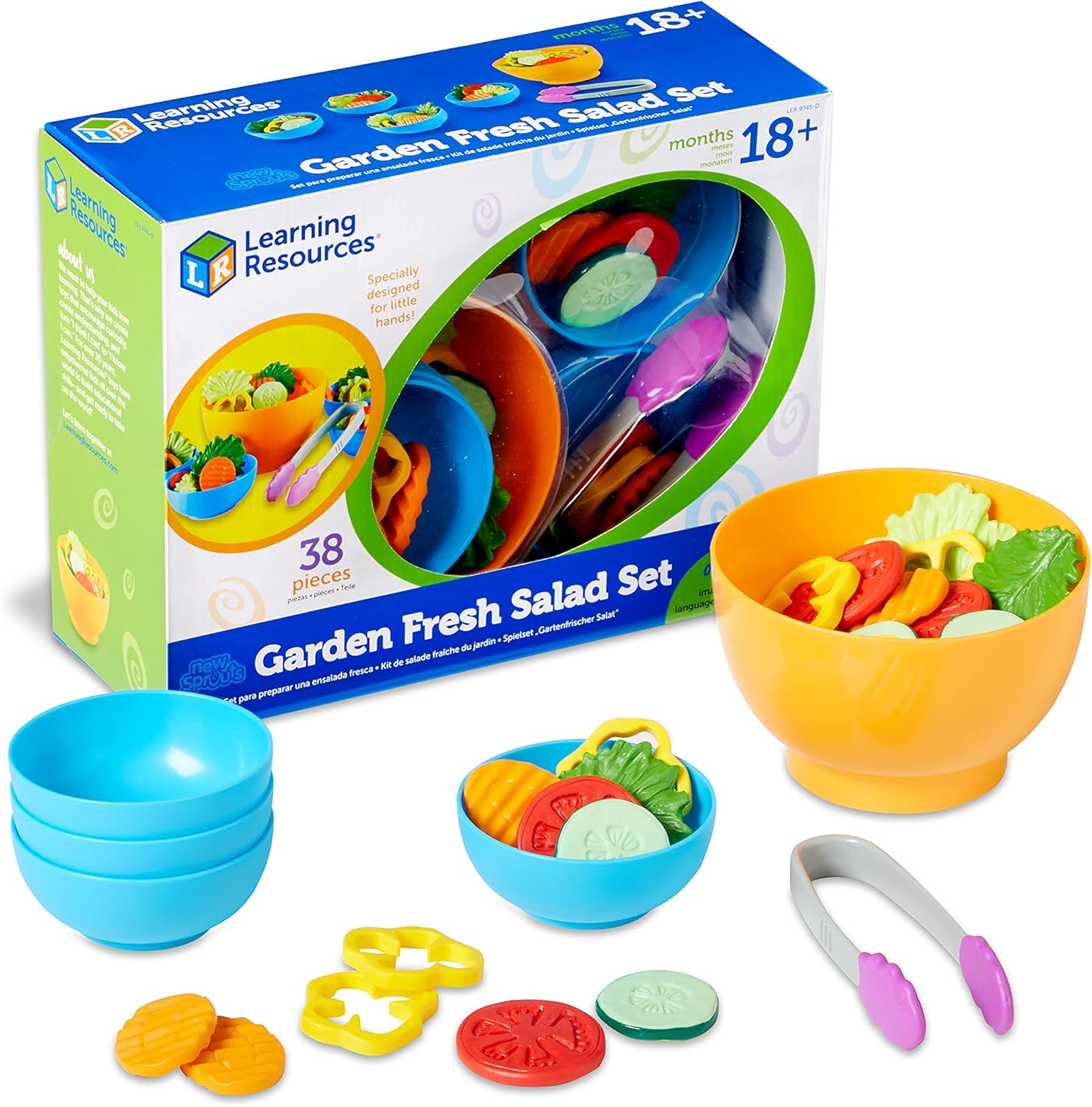 Learning Resources New Sprouts Garden Fresh Salad Set image number 6