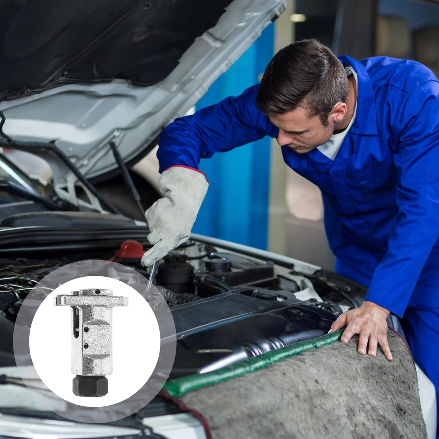 Homoyoyo Angle Spreader Tool for Strut Removal Heavy-Duty Suspension Spreader Automotive Mechanic Tools image number 1