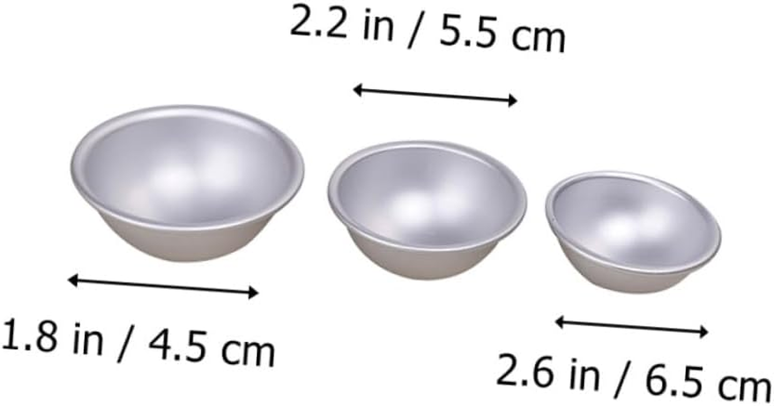 24Pcs Bath Bomb Mold Bath Salt Mold 3D Hemispherical Semicircular Cake Mould Diy Crafting Kit Soap Making in Australia image number 4