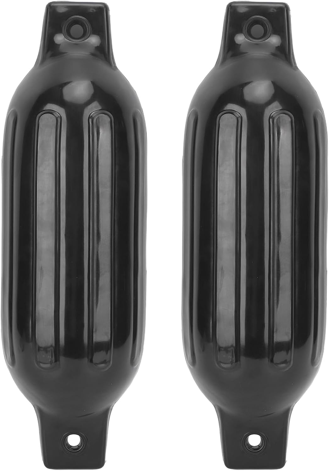 2 Pack Boat Fenders for Docking, Inflatable Boat Bumper Fenders, 5.5'' X20'', Marine Bouys Fender for Yachts, Sailboats, Pontoons, Row Boats, Ski Boats, Canoes, Easy to Install