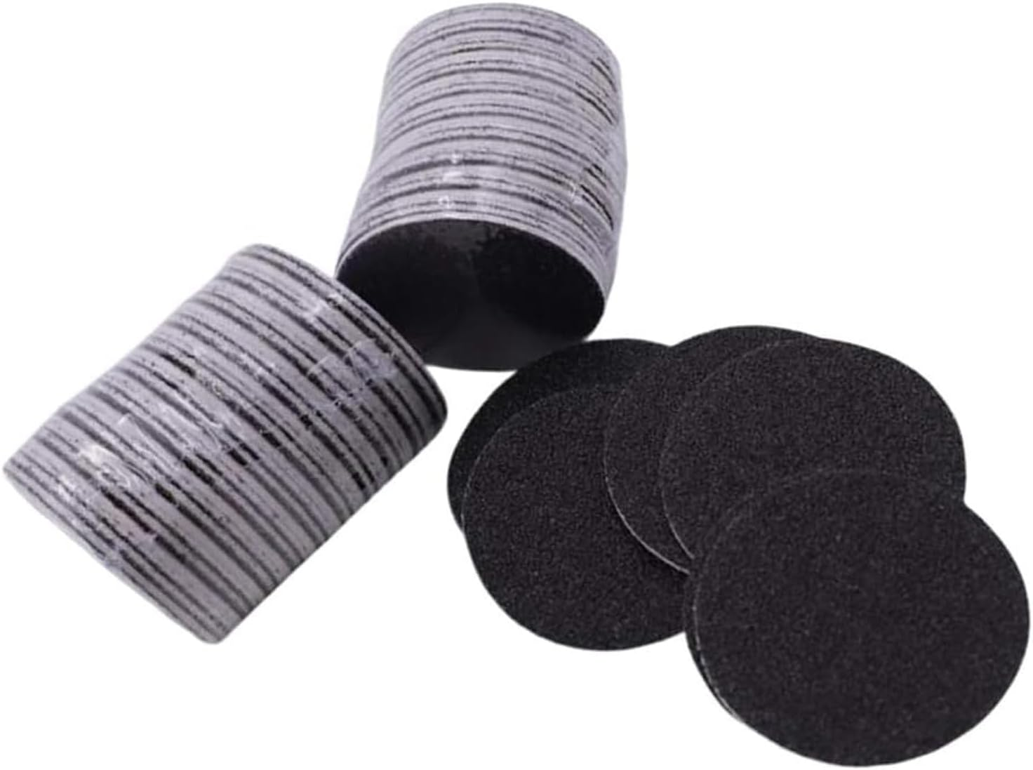 Sandpaper for Electric Callus Remover, 60 Pieces Replacement Sandpaper, Foot Care Pedicure, Professional Sanding Discs for Feet Callus Remover, Pedicure Tools Accessories (100 Mesh) image number 3