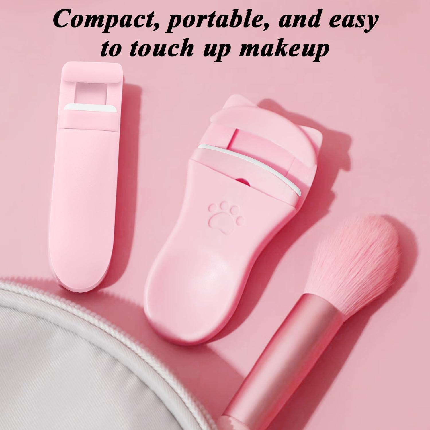 Pack of 4 Cat Claws Eyelash Curls, Cute Eyelash Burlers, Portable Eyelash Curlers, Eyelash Curlers, Eyelash Curling Tools and Make up Accessories image number 5