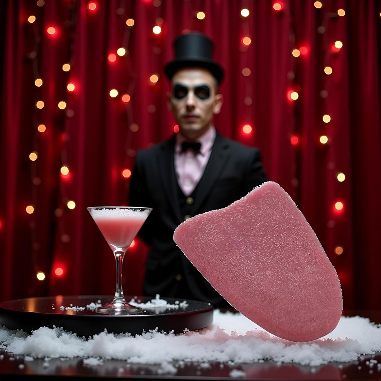 Calsgkspray Realistic Fake Tongue Gross Jokes Prank Magic Tricks Halloween Horrific Magicians Props Fashion Processing Novelty Props