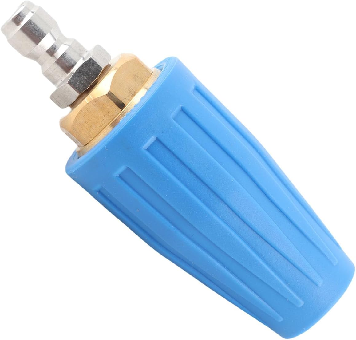Fafeicy 3000 PSI Rotating Spray Turbo Nozzle Nozzles Rotabuse Pressure Washer for High Pressure Washer Cleaner Gun Accessory 1/4 Quick Connect (040)