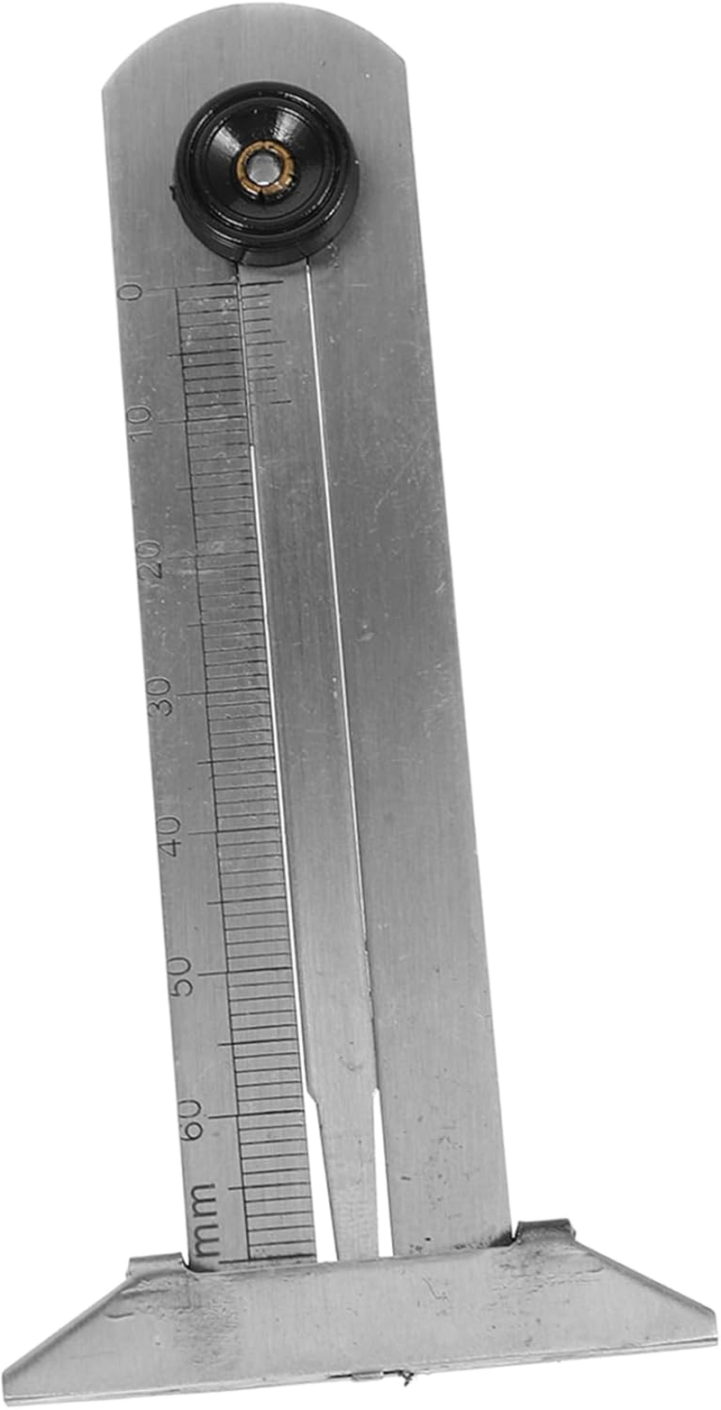 BUGUUYO Tire Thread Measurement Tool Tread Depth Gauge Car Automotive Replacement Gauge image number 1