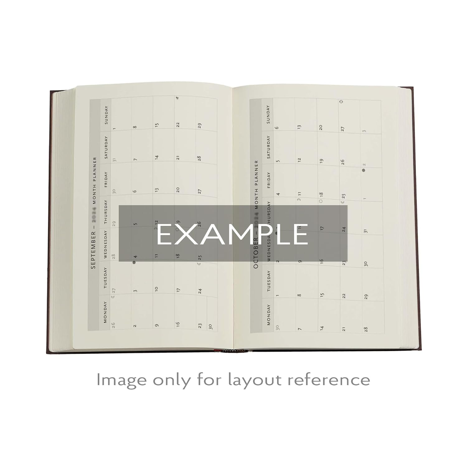 Morris Windrush (William Morris) Midi 12-Month Horizontal Softcover Flexi Dayplanner 2025 (Elastic Band Closure)