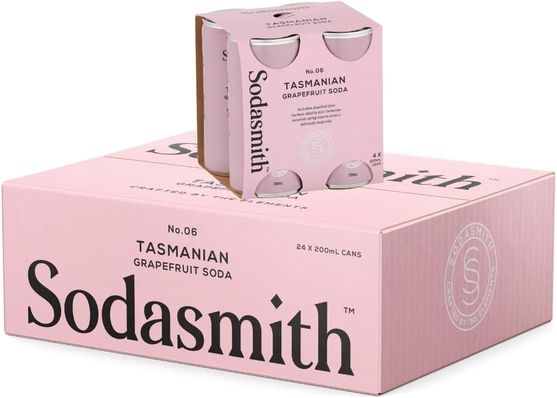 Sodasmith No 06 Grapefruit Soda 200Ml (Case of 24) image number 1