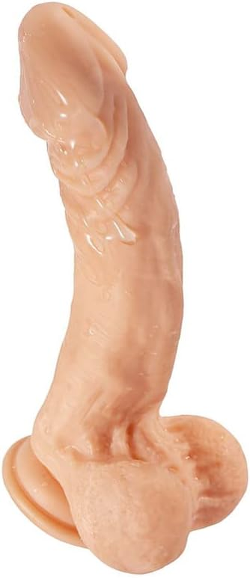 SIDED Large Auxiliary Partner Soft Portable Tool Is Flexible, Firm and Bendable. It Can Be Inserted into Toys. Double Density Women'S Personal Massage Stick with Suction Cup Base - Very Suitable for Beginners and Deep Throat Training image number 3