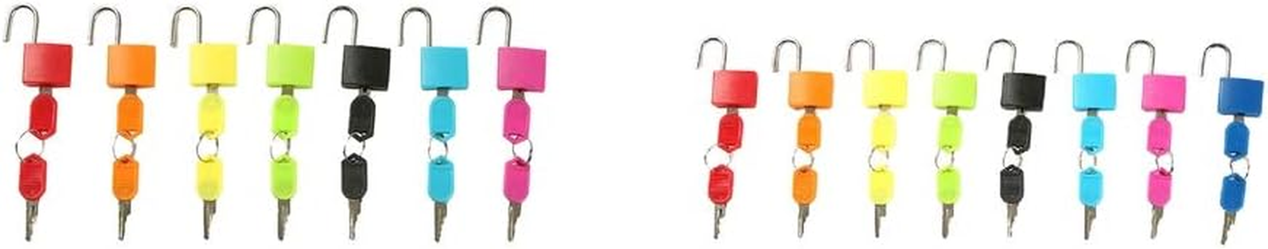 Colorful Key & Lock Set for Kids Toddlers Montessori Teaching Aids - 7 Color