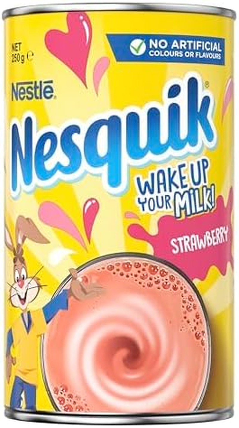 NESTL&Eacute; NESQUIK Strawberry Flavoured Milk Drink 3Kg, 12X250G Pack image number 4