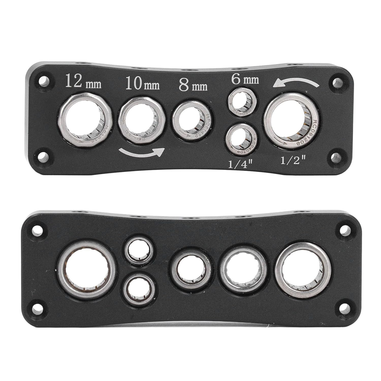 High Carbon Steel Router Bit Holder, Multifunctional Lightweight Router Bit Tray, Efficient Tool Changes, Portable Router Bit Organizer image number 5