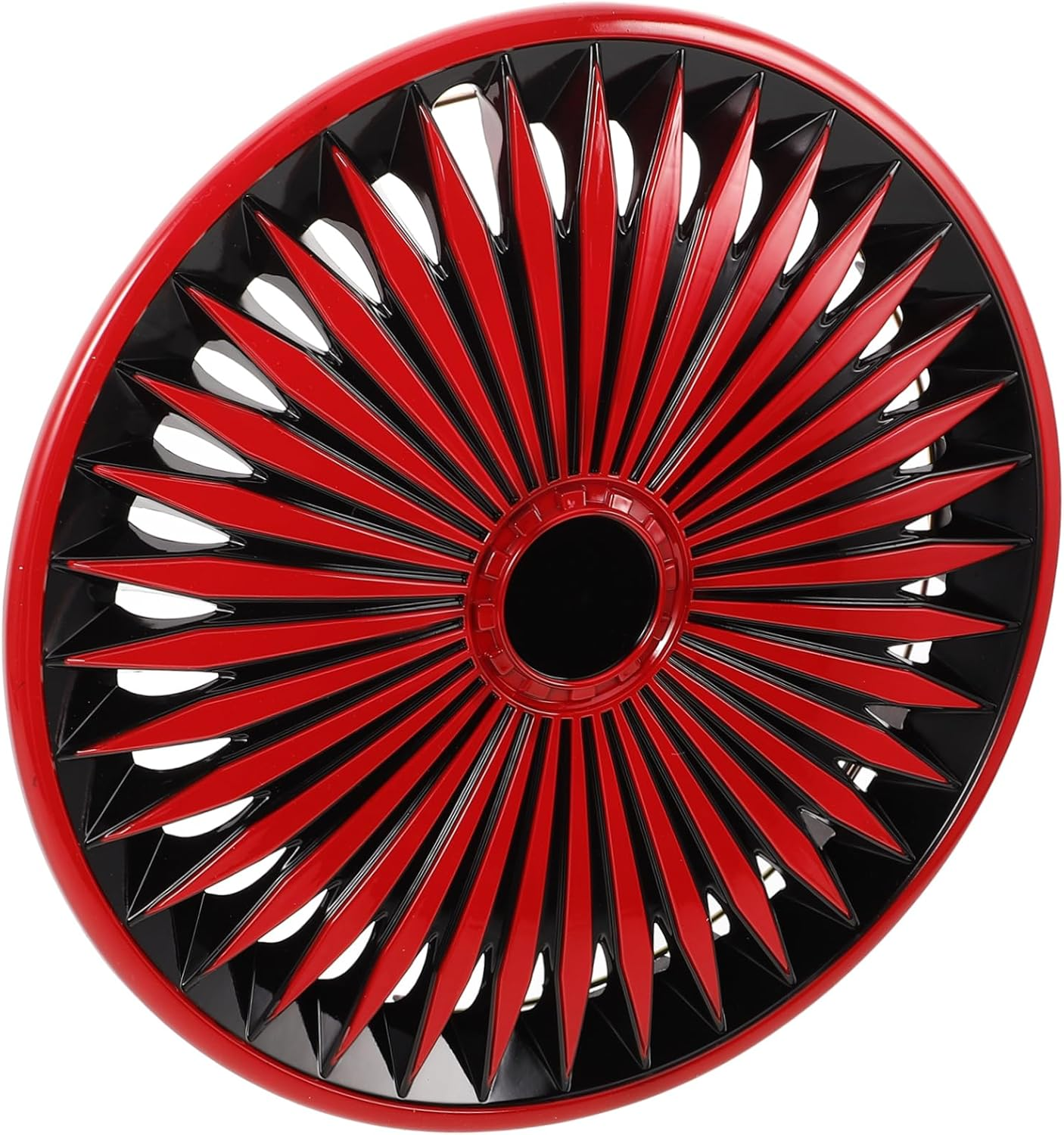 JECOMPRIS Decorative Car Hubcap Set Universal Wheel Rim Covers for Automotive Vehicles Easy Installation Suitable for Trucks and Cars image number 1