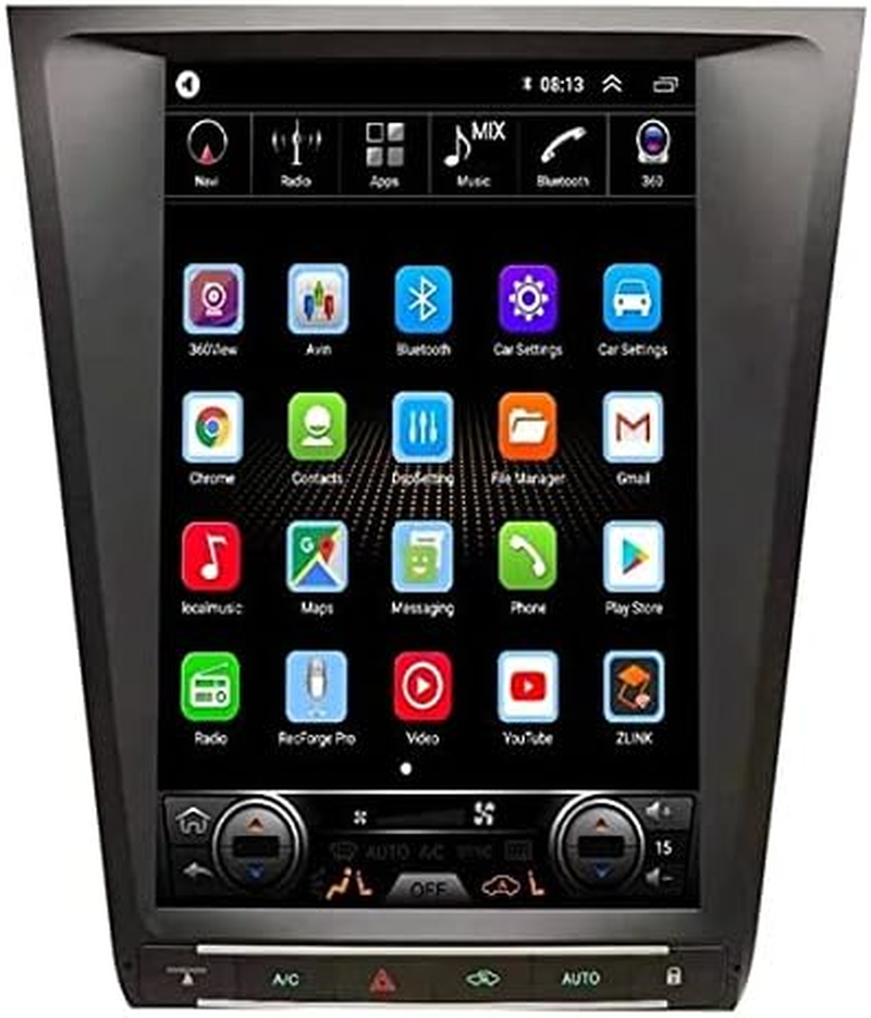 11.8'' Vertical Screen 2+32GB Android Car Multimedia Player Radio GPS Navigation for Lexus GS GS300 GS350 GS450 GS460 2004-2011 image number 1