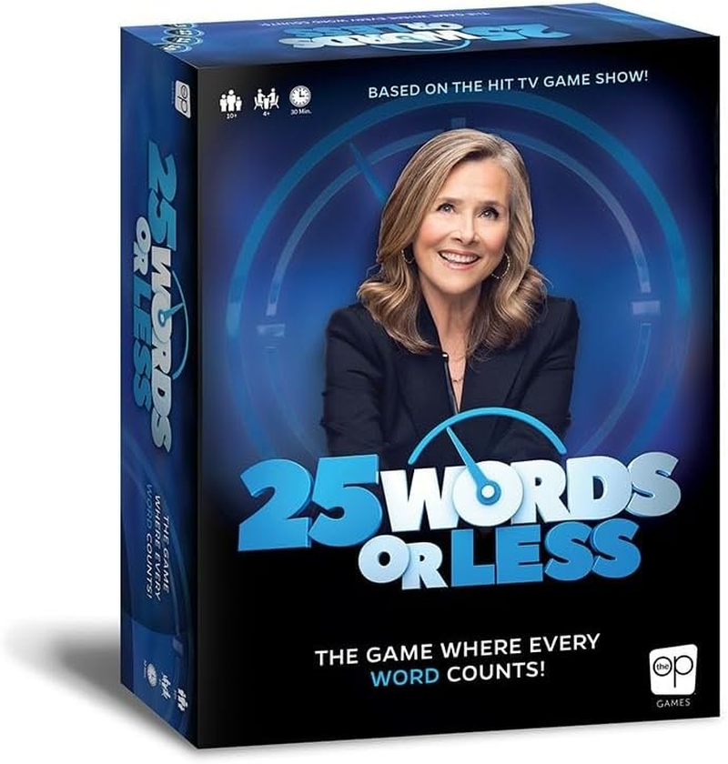Usaopoly 25 Words or Less Game, Multicolor
