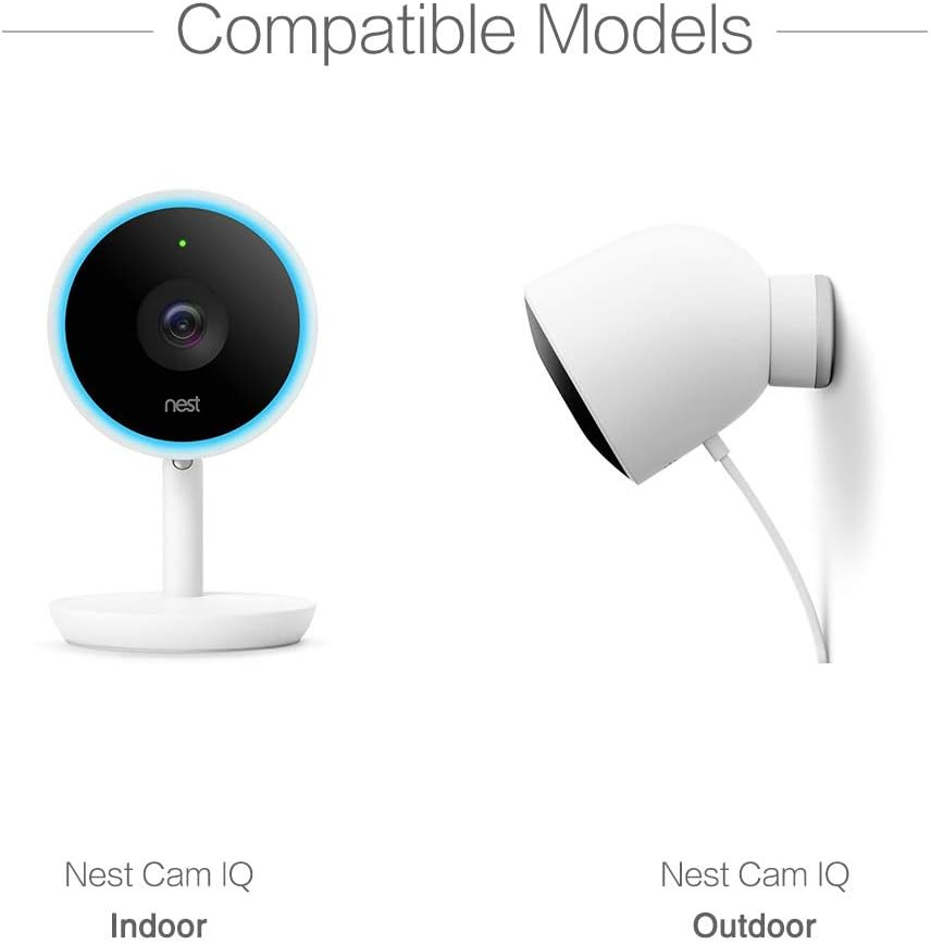 TUSITA Power Extension Cable for Nest Cam IQ Indoor Outdoor, Google Wifi System, Eero Pro Wifi System - Type-C Male to Female Cord (16.4Ft/5M) - Security Camera Accessories image number 3