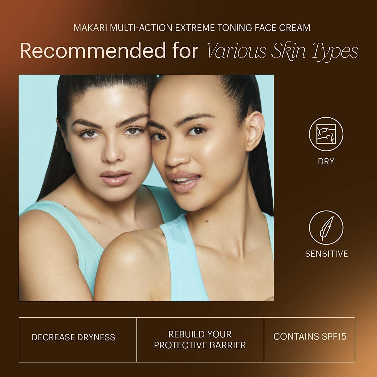 Makari Exclusive Tone Boosting Face Cream - Moisturizer with Ascorbic Acid - Moisturizer Cream for Dry, Normal and Maturing Skin - 1.7 Oz image number 2