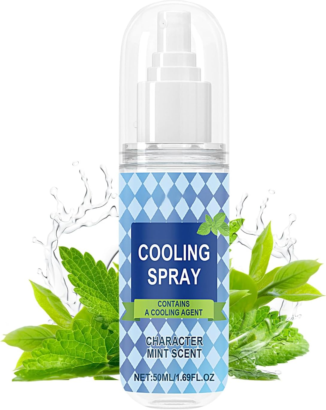 Cool Spray | Cooling Face Spray 50Ml | Moisturizing UV Protection Liquid Ice Mist for Hot Weather Sports Travel Golf Hiking Camping Beach Commute Daily Outdoor image number 4