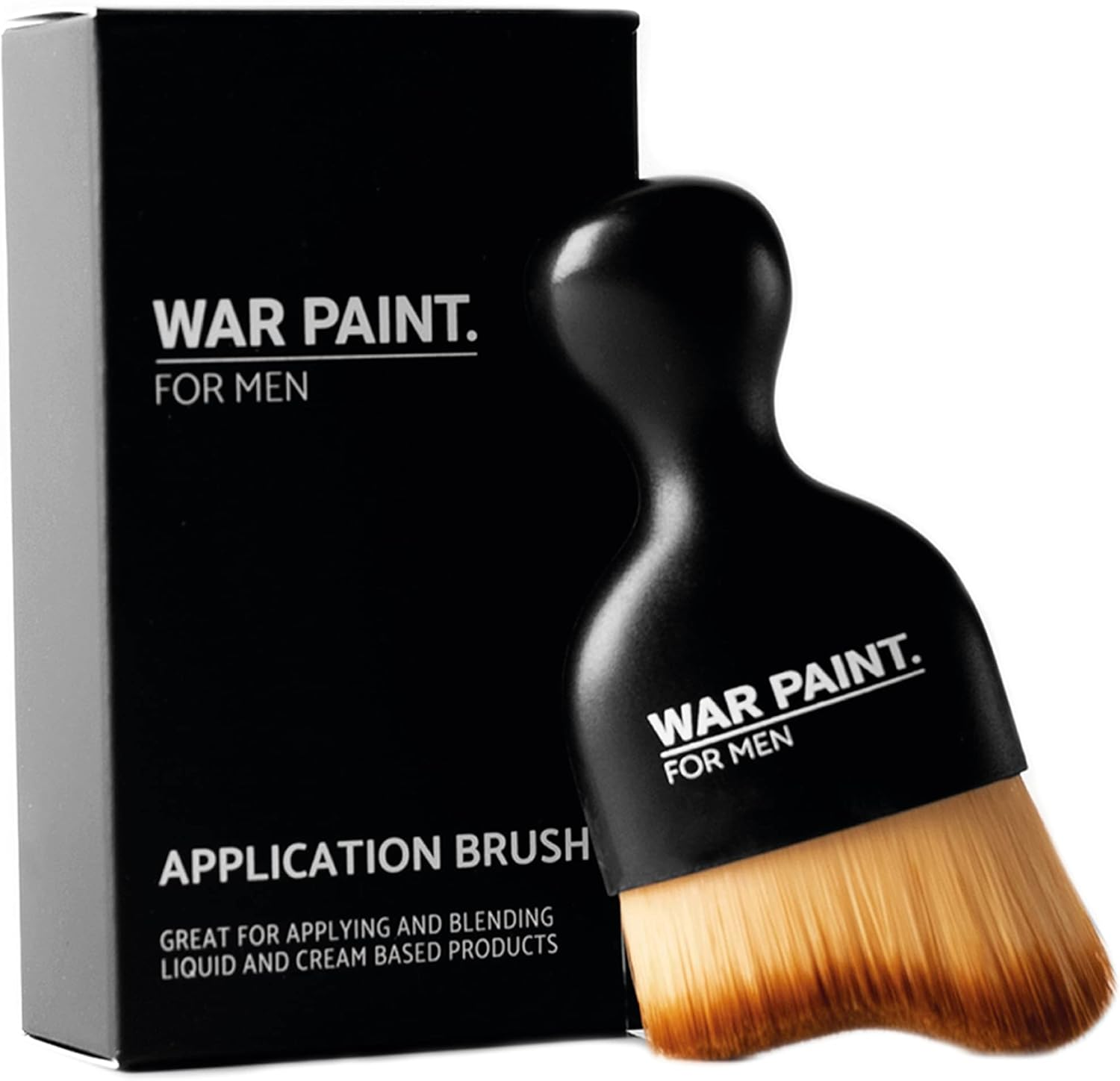 War Paint Angled Makeup Application Brush for Men, 40 G image number 6