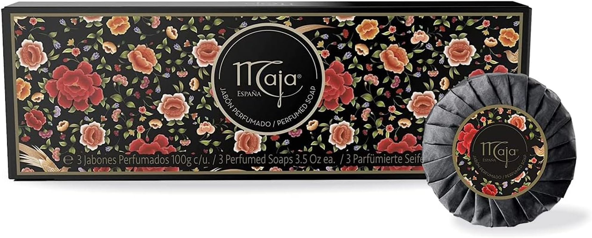Maja Classic Luxury Perfumed Bar Soap - Moisturizes Your Skin with Glycerin - Delicious and Distinctive Scent - 100G X 18 image number 1