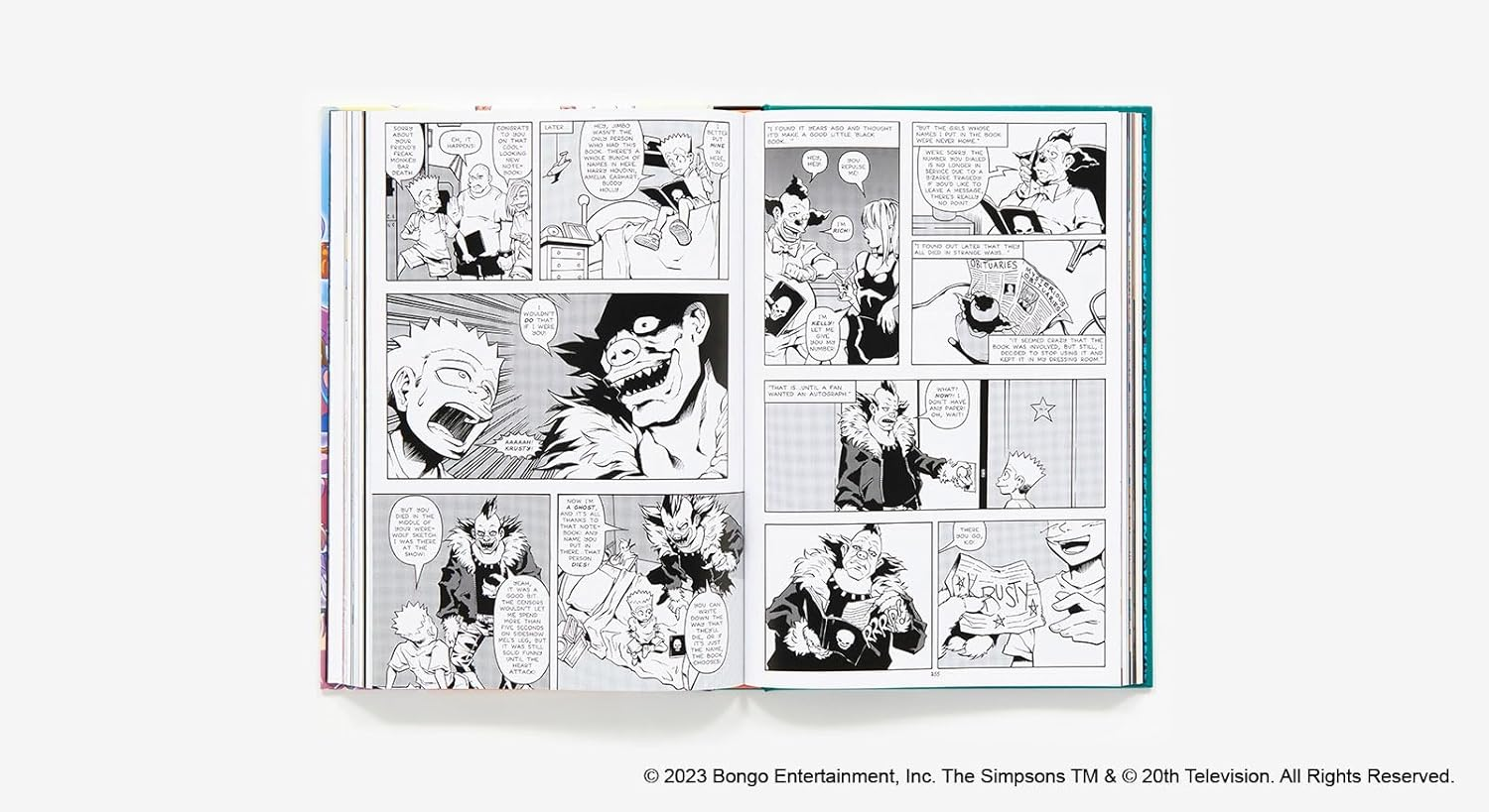 The Simpsons Treehouse of Horror Ominous Omnibus Vol. 2: Deadtime Stories for Boos & Ghouls: Volume 2 image number 3