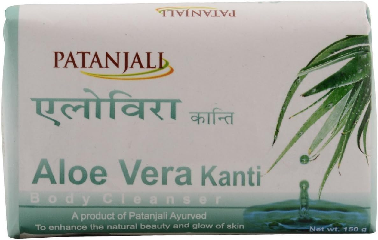 Patanjali Aloevera Kanti Body Cleanser, 150G