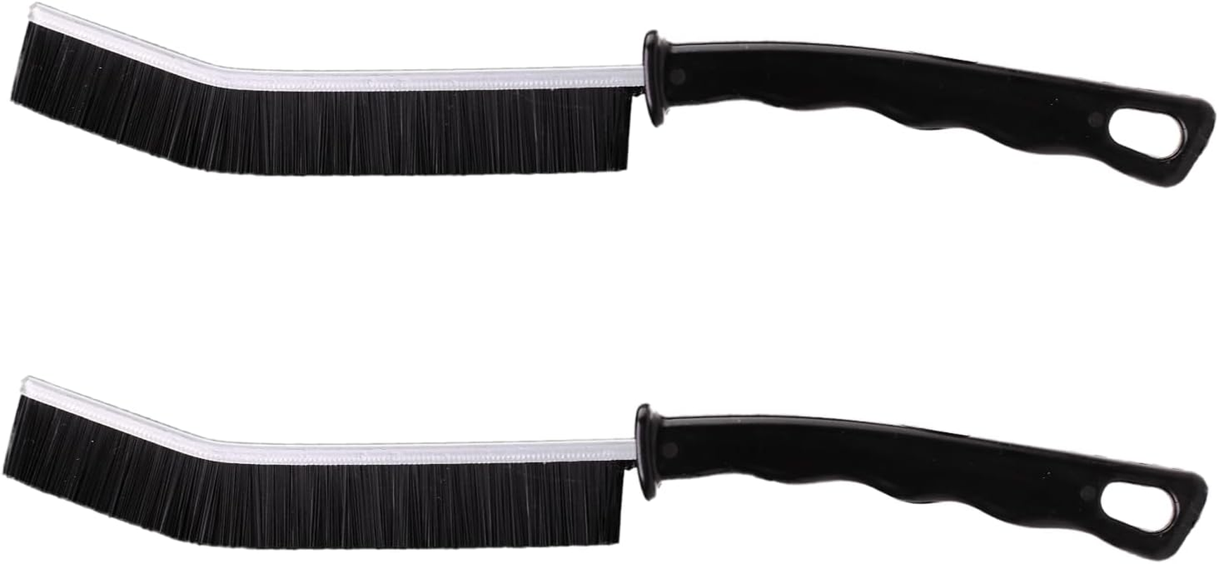 2 Pcs Crevice Cleaning Brush Hard Bristle Gap Brush Multifunctional for Bathroom Household Kitchen Tiles Window Crevice Cleaning Tool (Style 1) image number 6