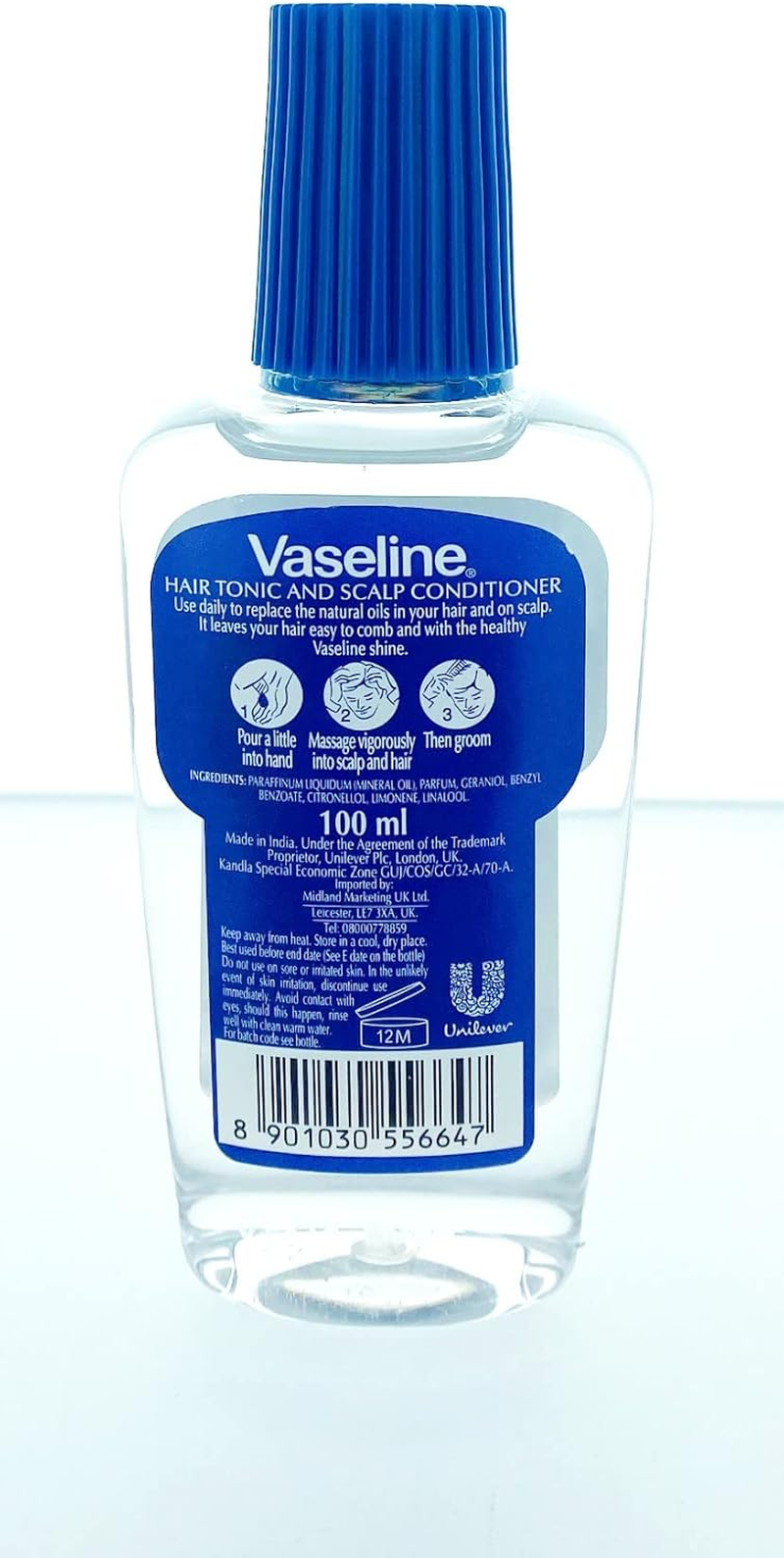 Vaseline Hair Tonic and Scalp Conditioning *NEW* 100Ml (2X 100Ml) image number 1
