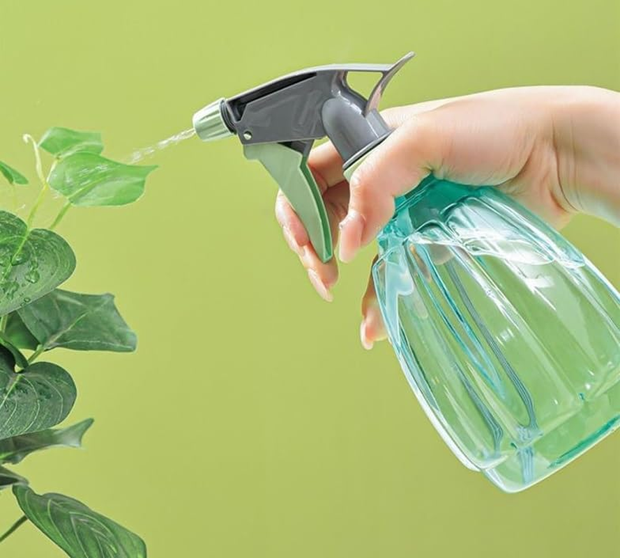 Spray Bottle for Disinfection of Alcohol Spray Bottle Garden Watering Device Water Bottle Pneumatic (Pink, 500Ml)