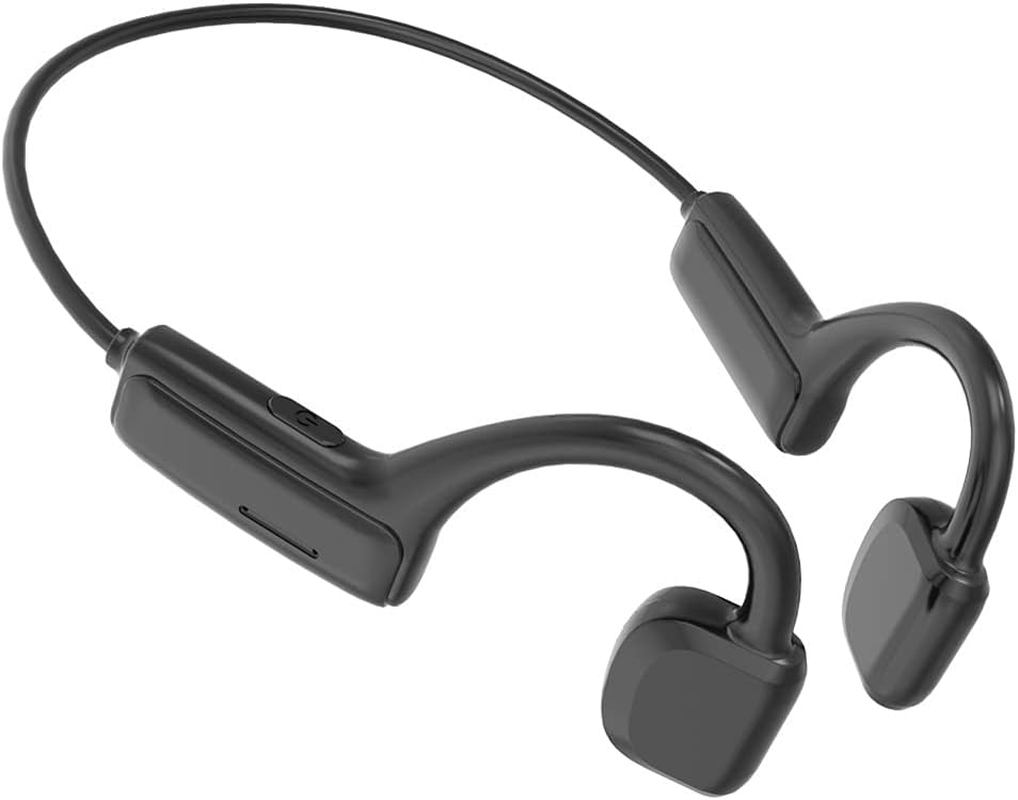 Bone Conduction Headphones, Sport Running Headphones, Bluetooth 5.0 Wireless Sports Headsets, for Running, Hiking, Driving, Bicycling,Red