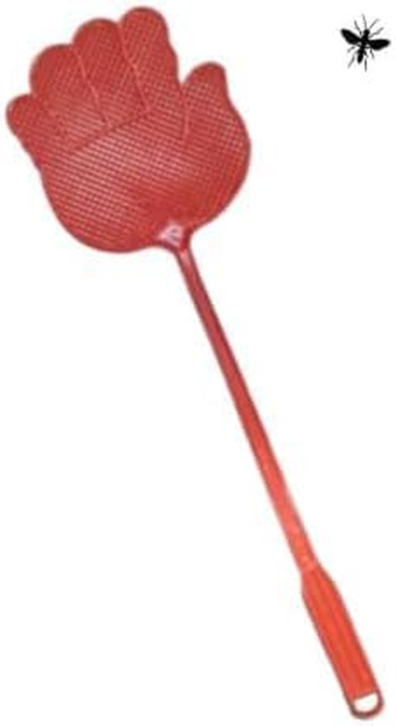 LEDON Funny Hand Shaped Fly Swatters, Pack of 4, 44.5 X 11.5 Cm, Durable, Colourful image number 4
