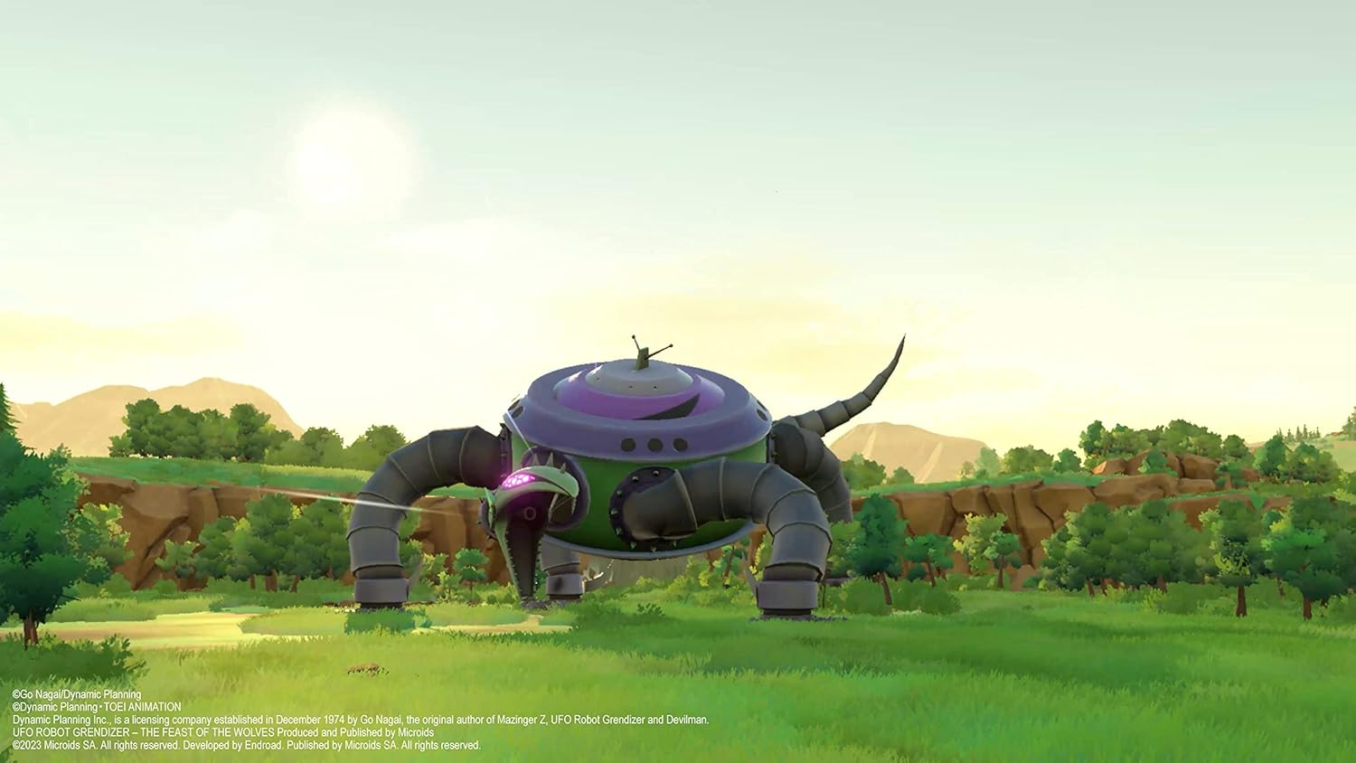 Microids UFO Robot Grendizer: the Feast of the Wolves Playstation 4 Video Game image number 1