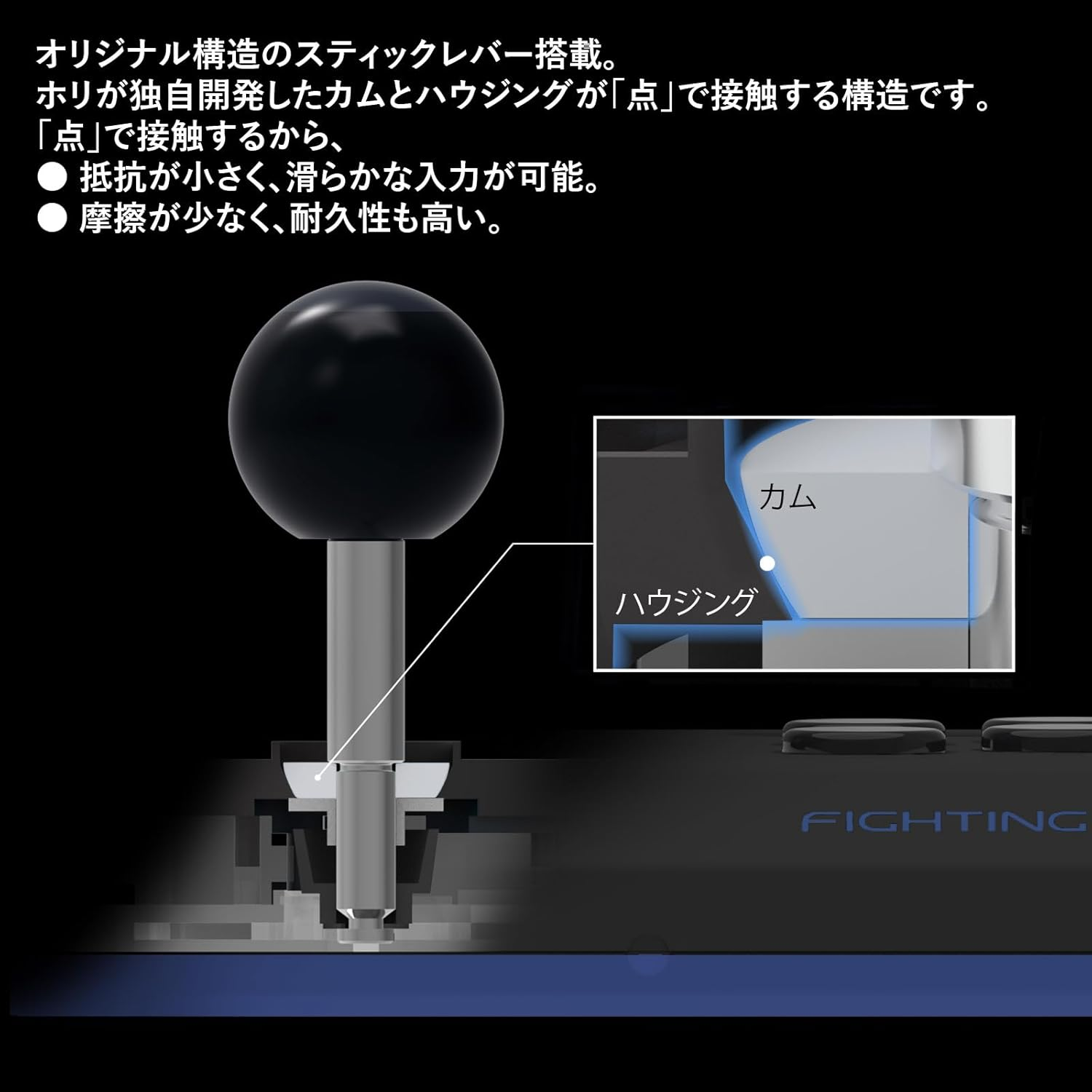 HORI Fighting Stick Mini for Windows PC: USB, Arcade Stick, Arcade Stick, PC (Windows 11 / 10)