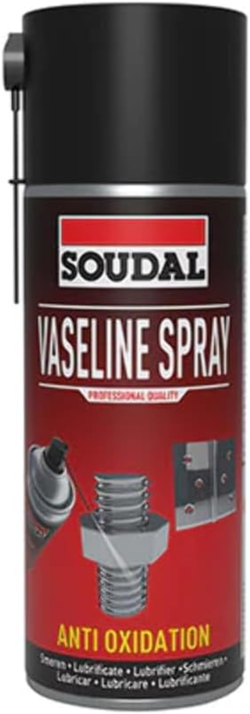 Soudal Acid Free Vaseline Protective Spray Transparent 400Ml