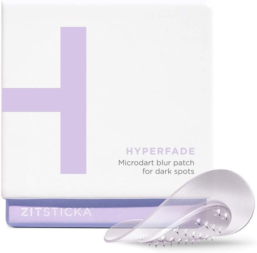 Zitsticka Hyperfade Microdart Pimple Patch, Targets Post-Zit Blemishes, Hydrates & Evens Skin Tone, with Hyaluronic Acid & Vitamin C for Clear, Smooth-Looking Skin (4 Count) image number 4