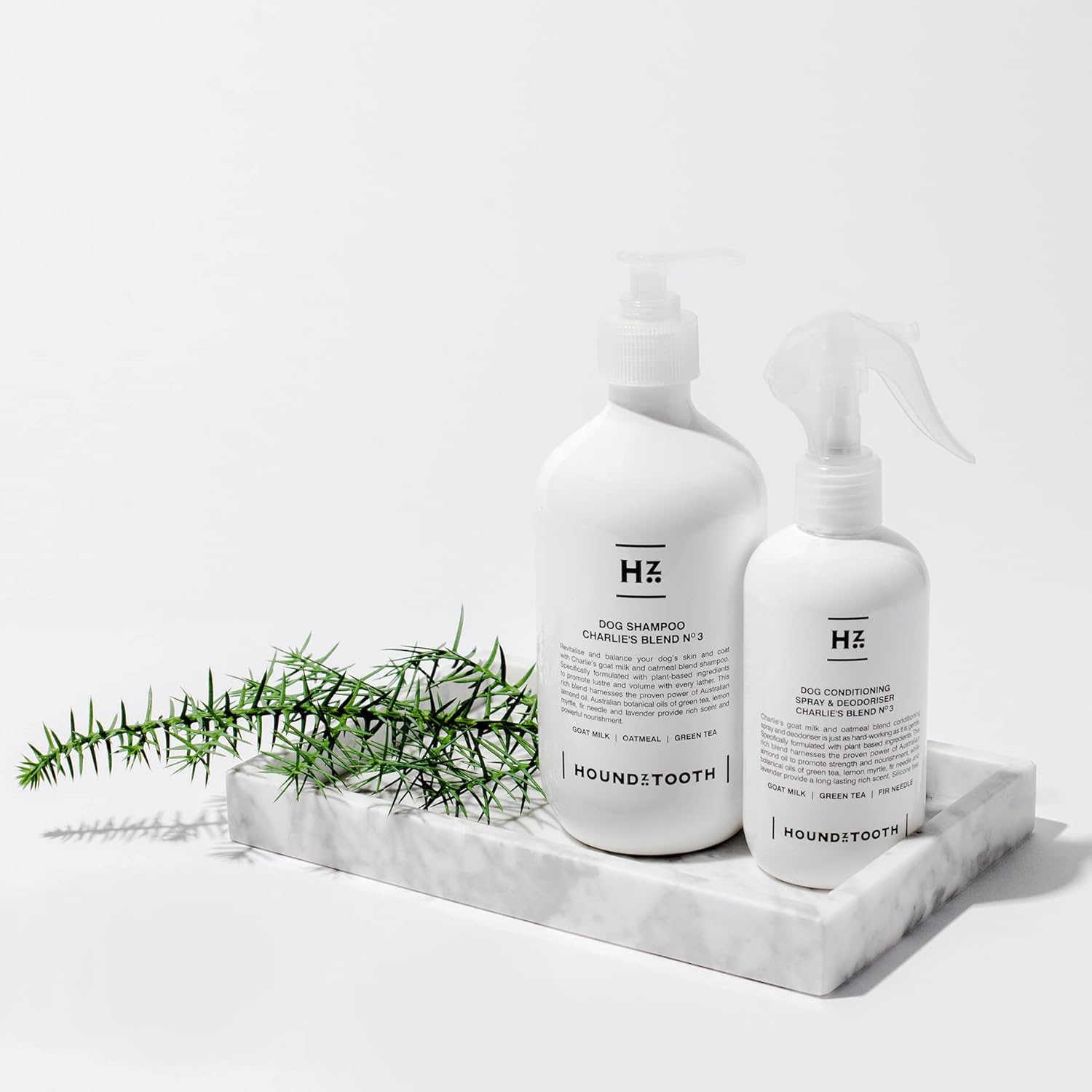 Houndztooth Charlie Blend No.3 Goat Milk Dog Shampoo (Pack of 2) image number 2