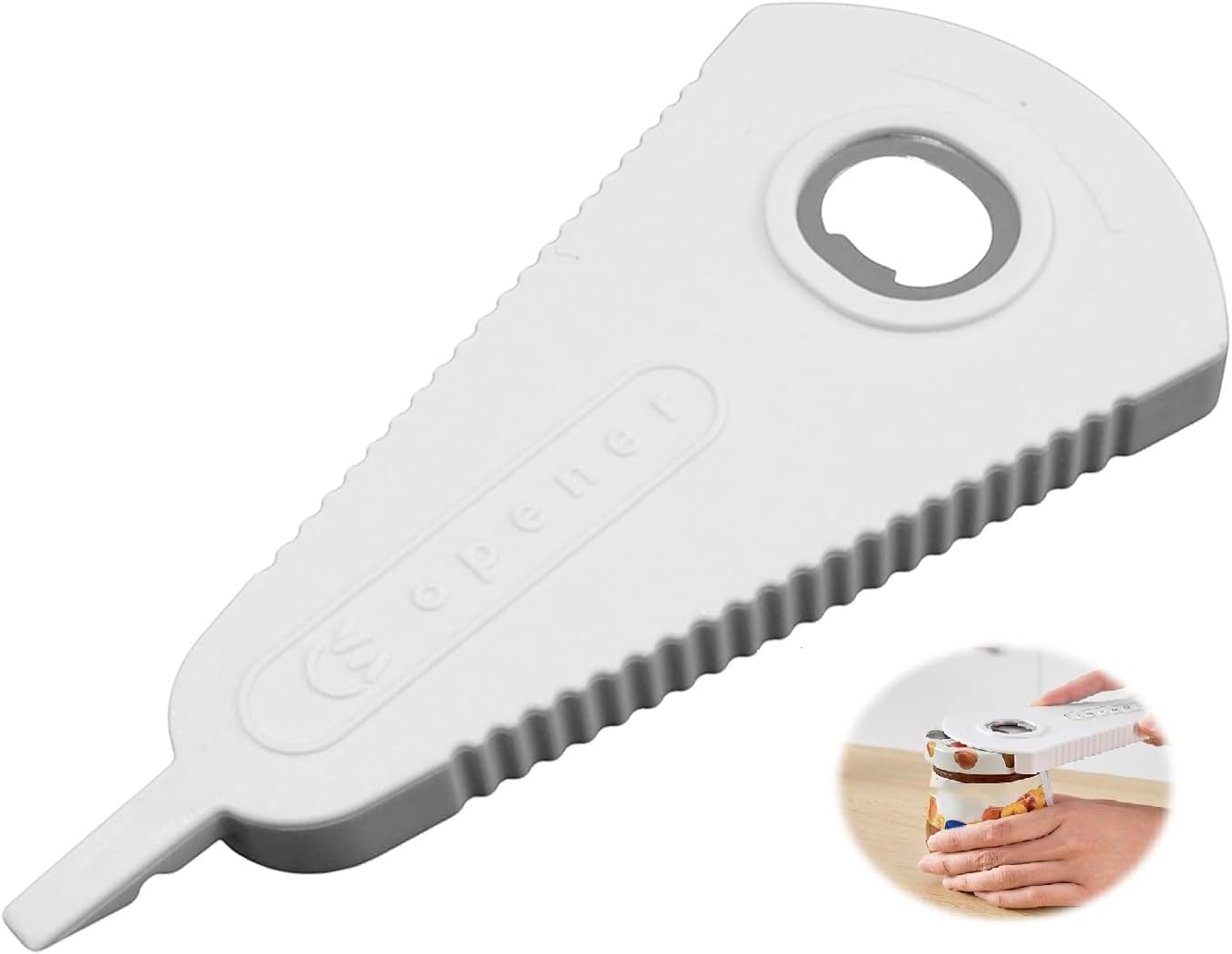 Jar Opener & Can Openers for Weak Hands,Multi-Function Bottle & Tin Opener,Ergonomic Design Kitchen Gadgets for Children, Elderly and Arthritis Sufferers, Easy-To-Use Kitchen Tools & Gadgets image number 4