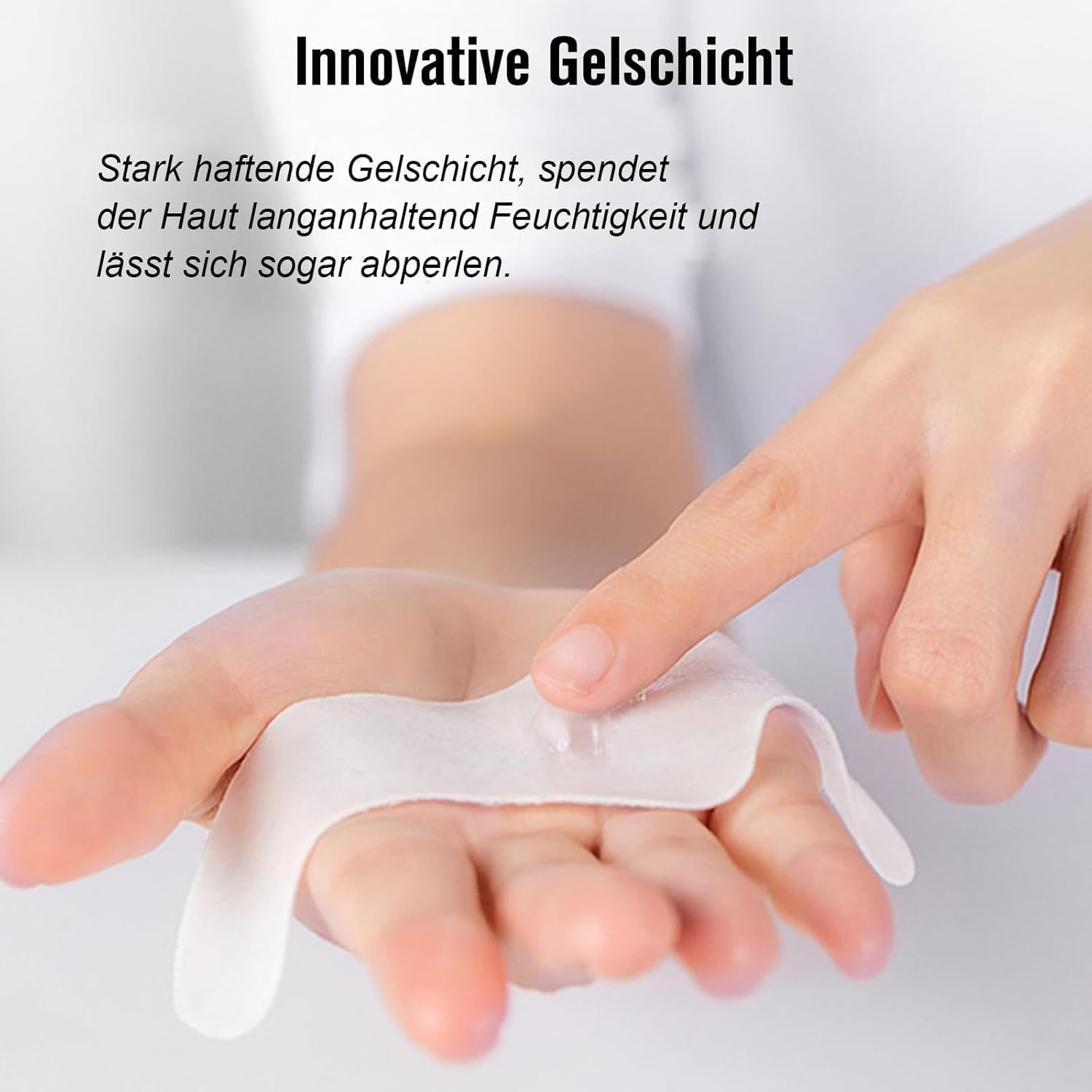 Forehead Wrinkles Patches 10 Pcs, Face Tape for Forehead Lines Reducer, with Aloe, Collagen, Vitamin E, anti Wrinkle Patch for Fine Lines image number 2