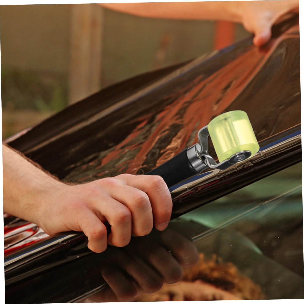 SEWOART Automotive Soundproofing Roller Deadening Pad for Car Noise Reduction Rubber Construction Easy Diy Installation Tool image number 2