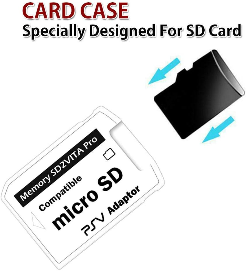 ELASO PSVITA SD2VITA PSV Micro SD Memory Card Adapter Compatible with PS Vita 1000/2000 3.6 or Henkaku System image number 4